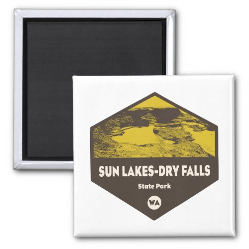 Sun Lakes_Dry Falls State Park Washington Magnet