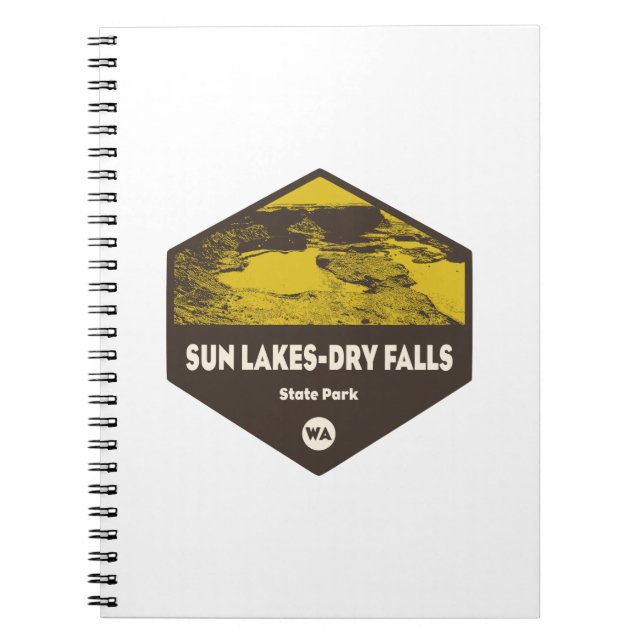Sun Lakes-Dry Falls State Park Washington Notebook (Front)