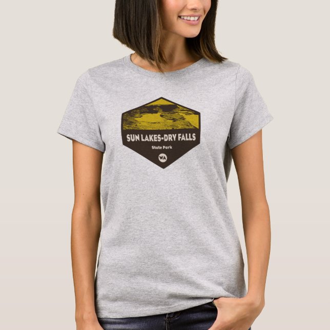 Sun Lakes-Dry Falls State Park Washington T-Shirt (Front)