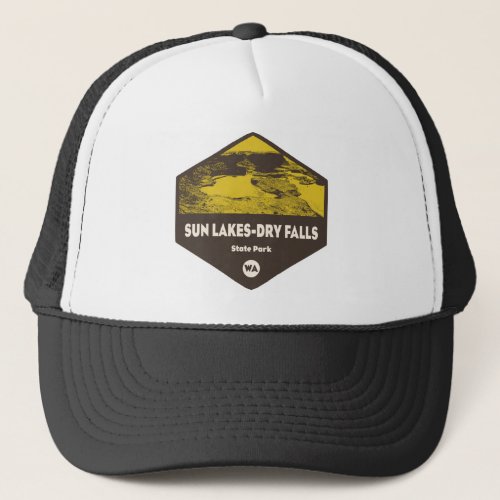 Sun Lakes_Dry Falls State Park Washington Trucker Hat