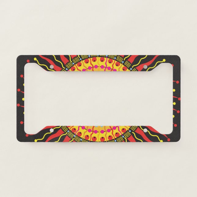 Sun License Plate Frame (Front)