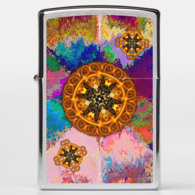 Sun light  zippo lighter (Front)