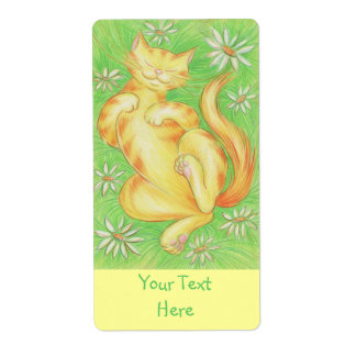 Sun Lover 'Your Text' label