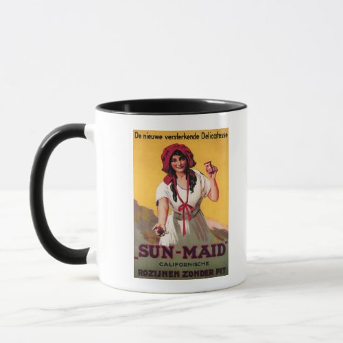 Sun_Maid California Raisin Poster Mug