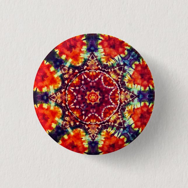 Sun Mandala Button (Front)