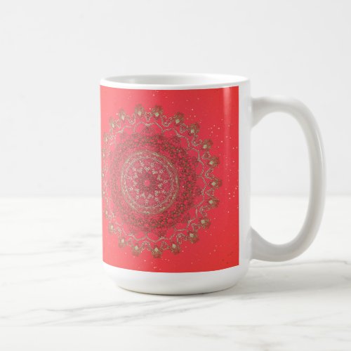 Sun Mandala _ Coffee Mug Cup