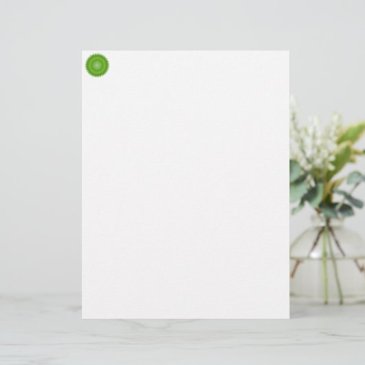 Sun Mandala green (Standing Front)