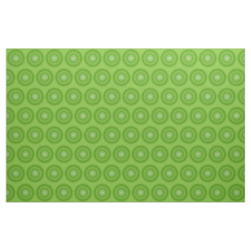 Sun Mandala green Fabric