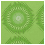 Sun Mandala green Fabric