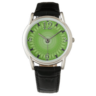 Sun Mandala green Watch