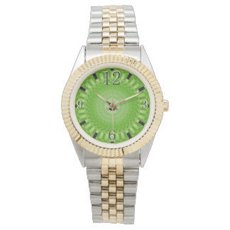 Sun Mandala green Watch