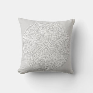 Sun Mandella Throw Pillow