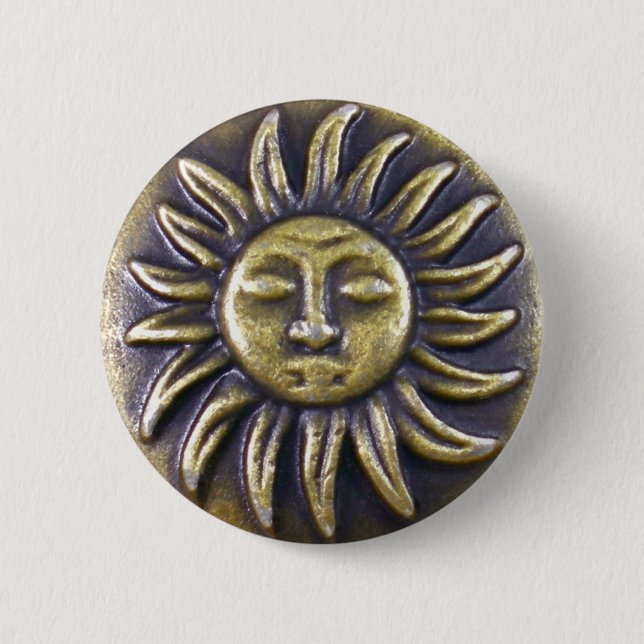 Sun Medallion Button (Front)