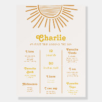 Sun Milestone Poster 