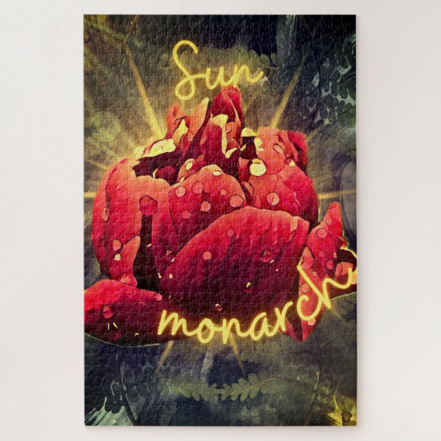 Sun monarch  jigsaw puzzle (Vertical)