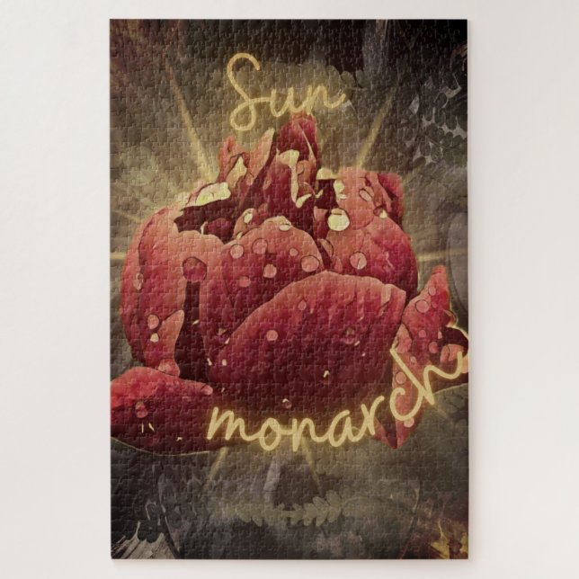 Sun monarch  jigsaw puzzle (Vertical)