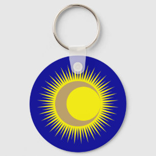Sun Mond sun moon Keychain