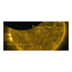 Sun & Moon 2012 Calendar Business Rack Card