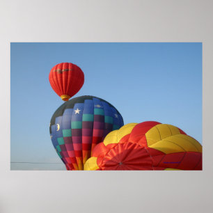 Sun, moon, and star launch, poster