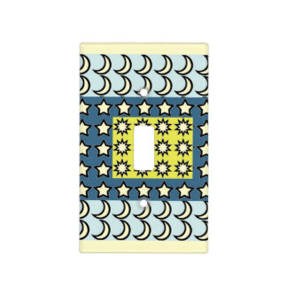 Sun, Moon and Stars Light Switch Cover