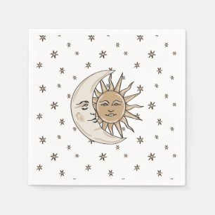 Sun, Moon and Stars Napkins