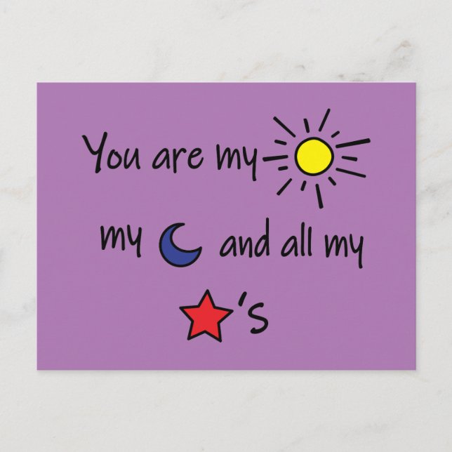 Sun-Moon-and-Stars- Postcard (Front)