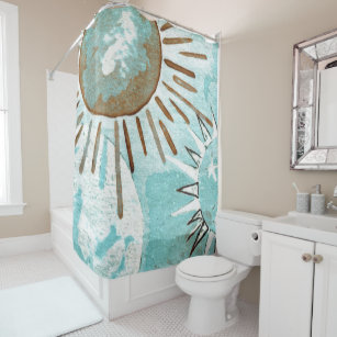 Sun Moon Shower Curtains Zazzle