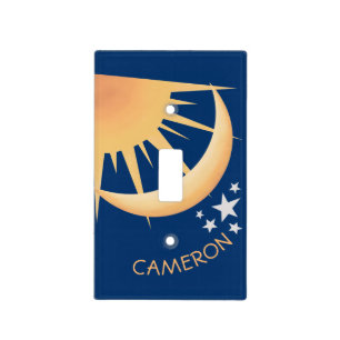Sun, Moon and Stars Switch Plate Cover