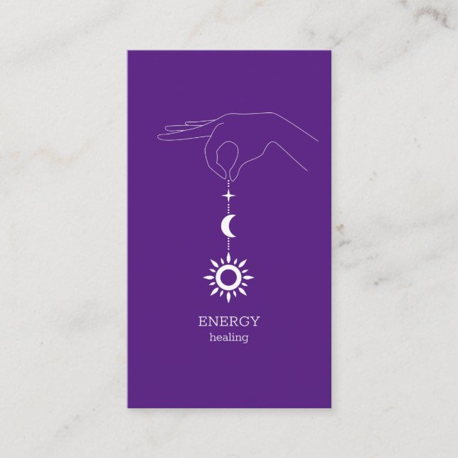 Sun Moon  Business card (Front)