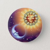 Sun & Moon Faces Button
