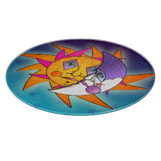 Sun & Moon GLASS CUTTING BOARDS