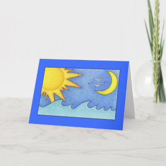 Sun & Moon Holiday Card
