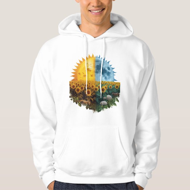 Sun & Moon  Hoodie (Front)