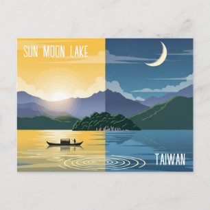 Sun Moon Lake Taiwan Postcard