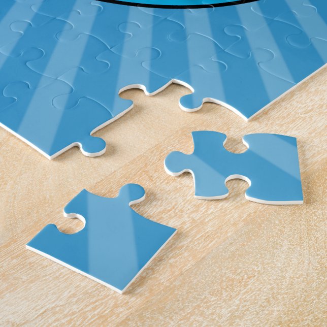 Sun Moon Rainbow Stars Jigsaw Puzzle (Side)