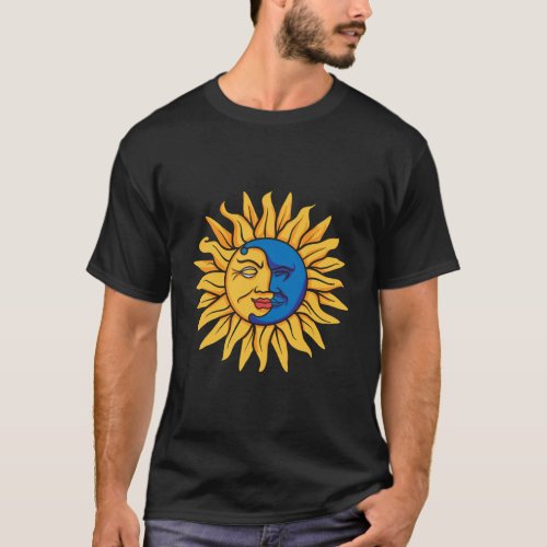 Sun Moon Seasonal T_Shirt