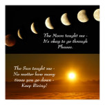 Sun Moon Spiritual Inspirational Quote Poster Sun Moon Spiritual Inspirational Quote Poster