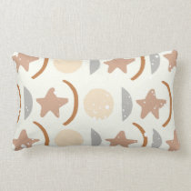 Sun moon stars boho nursery pillow baby shower