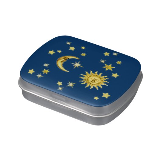 Sun, Moon & Stars 🌞🌛⭐ Candy Tin (Side)