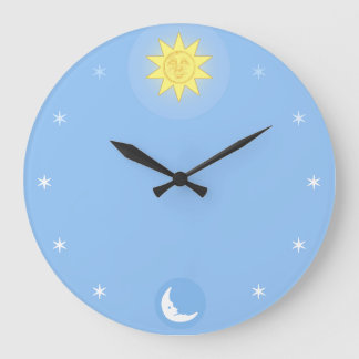 Sun Moon Stars clock