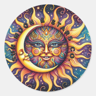 Sun, Moon & Stars Co. Classic Round Sticker