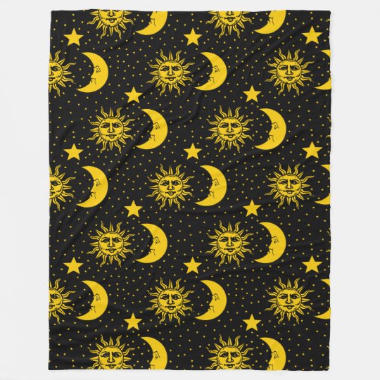 sun moon stars pattern