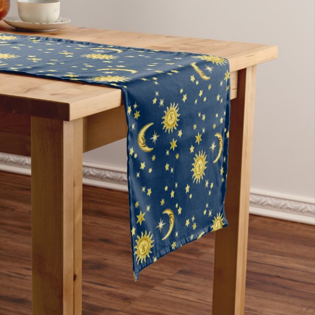 Sun, Moon & Stars 🌞🌛⭐ Table Runner (In Situ)