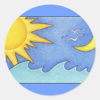 Sun & Moon Sticker