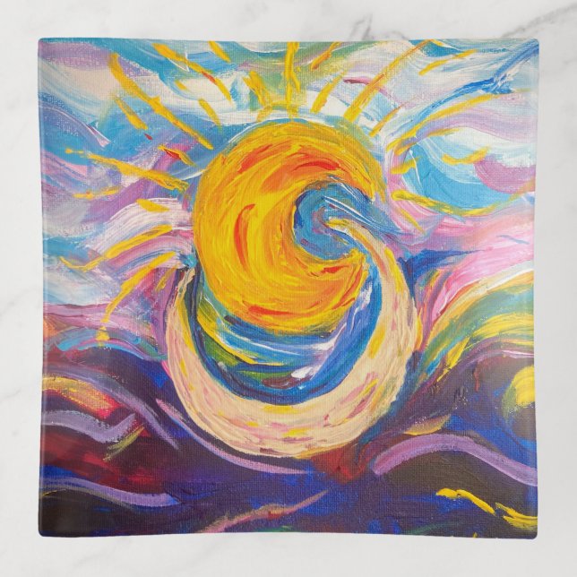 Sun & Moon: Trinket Tray (Front)