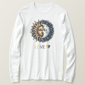 Sun & Moon Twin Soul Sweatshirt  T-Shirt