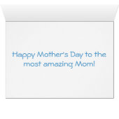 Sun Mother's Day Card (Inside Horizontal (Bottom))