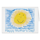 Sun Mother's Day Card (Front Horizontal)