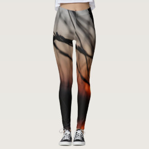 Sun Nature Sunset Photo Custom Leggings