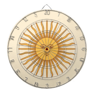 Sun of May Dart Board